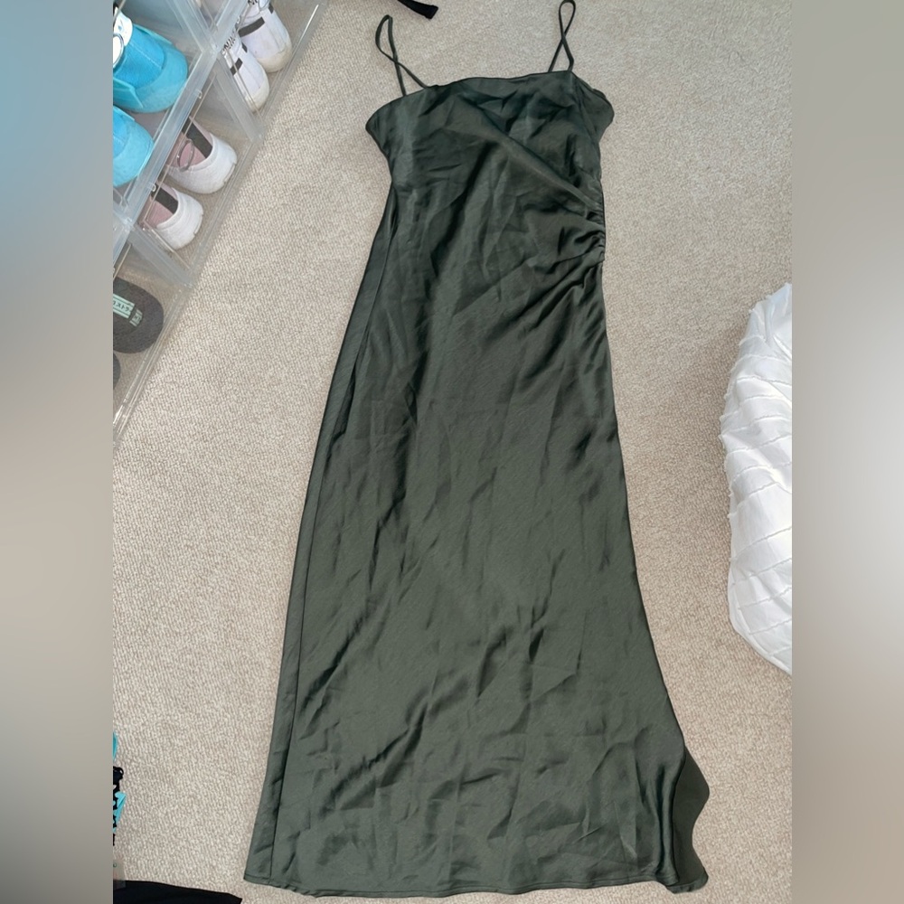 Zara Long silky dress never worn